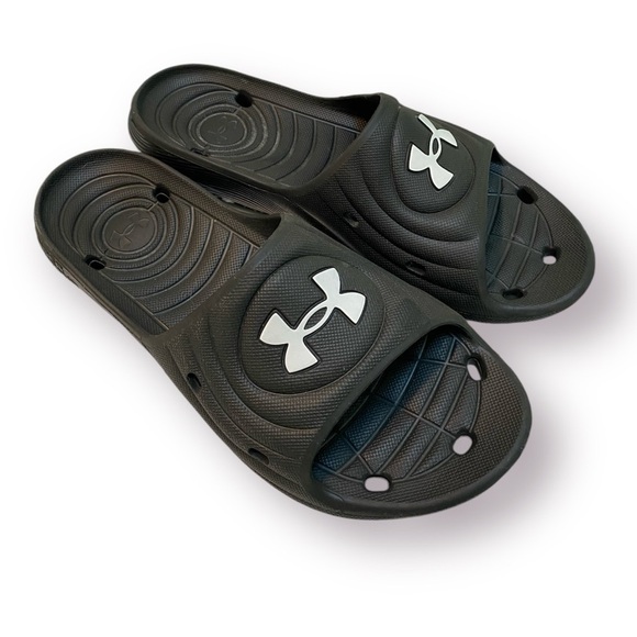 Under Armour Locker IV Slides Men’s Size 9 Women’s Size 11 - Picture 3 of 6